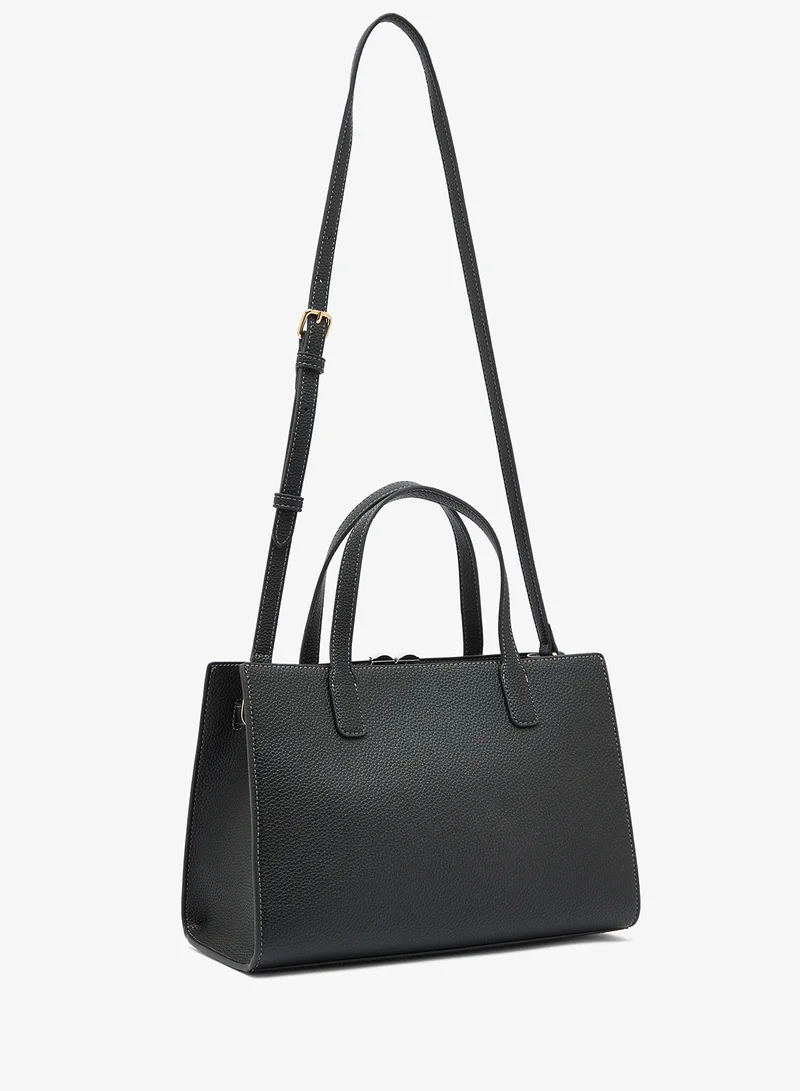 Love Moschino Soft Sculpt GRS PU Satchel